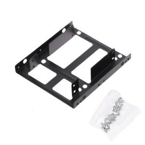 Metal SSD HDDs Conversion Bracket 2.5 to 3.5inch Adapter for Desktop Computer Storage Expansion