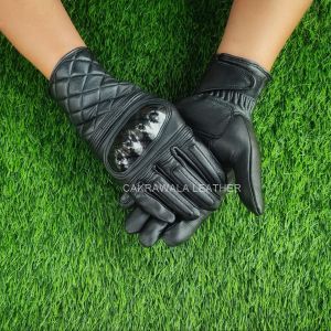 Sarung Tangan Motor Kulit Touring AD Safety