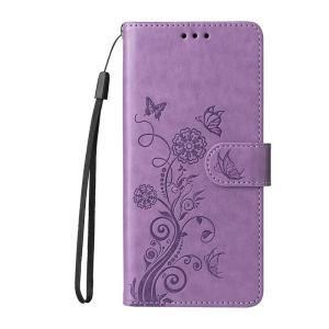 Butterfly Flower Vine Case for Xiaomi 17 15T 15 14T 13T 12T 11T Pro Max Poco X6 X5 M5s M5 M4 M3 5G Flip Card Slot Leather Book Cover