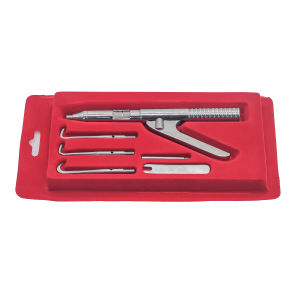 1set Professional Dental Crown Remover Medical-Grade Stainless Steel for Bridge/Implant Extraction Sterilizable High Durability