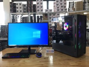 คอมชุดเเรงๆสวยๆ จอ23+GTX1660SUPER 6GBพร้อมลุย เล่นได้ทุกเกมส์ INTEL XEON E5 2680V2Turbo 3.6Ghz  +RAM16GB+M.2 512GB "REFURBISHED"