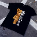 (พร้อมส่ง) เสื้อยืด ROBOT BEAR - ผ้า Cotton100%. 