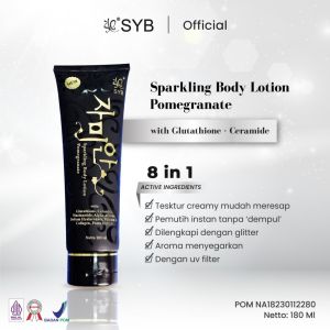 SYB SPARKLING BODY LOTION BLACK POMEGRANATE