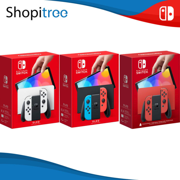 Nintendo Switch Oled Console with 1 Year Warranty by Singapore Nintendo