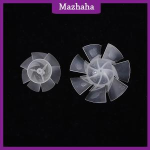Mazhaha ใบพัดลมพลาสติก7ใบขนาดเส้นผ่าศูนย์กลางภายนอก35มม. 42มม. 50มม. 65มม.
