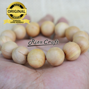 Gelang Kayu Cendana Wangi Asli SUPER Kupang NTT 16 mm. Bersertifikat