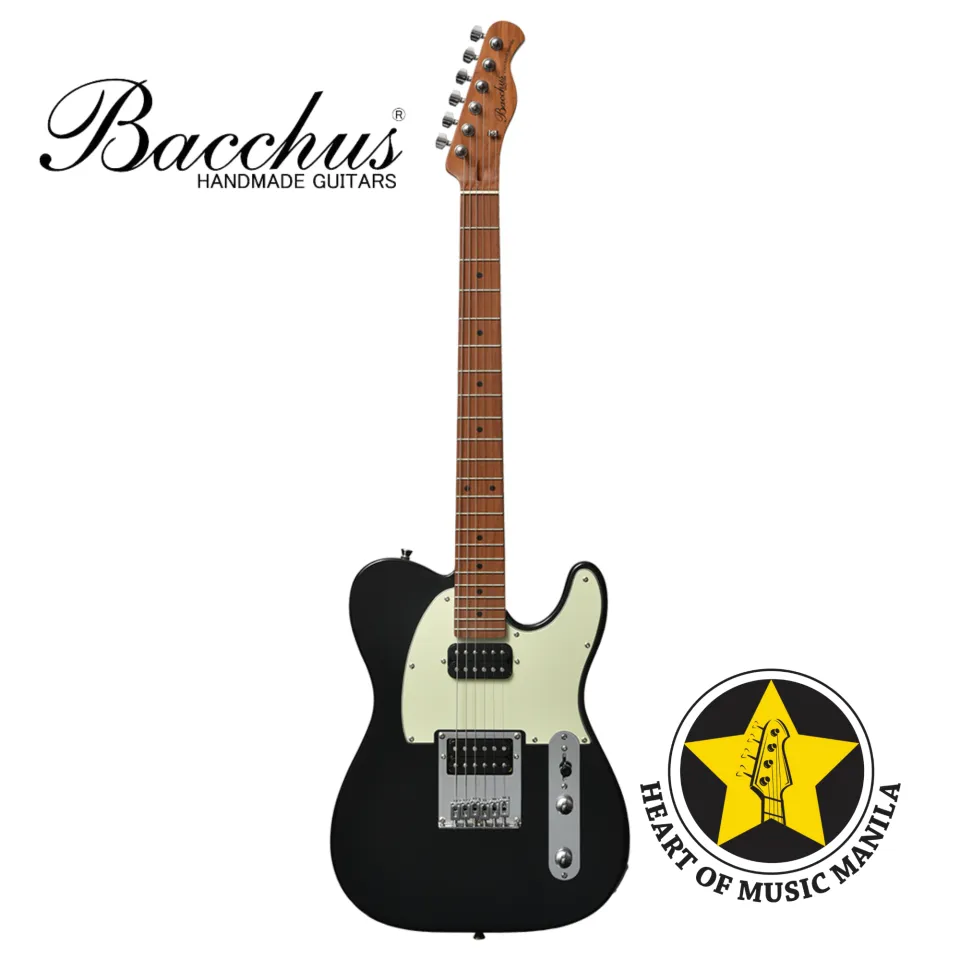 BACCHUS UNIVERSE SERIES BTE-3-RSM/M BLK Black Electric Guitar ROASTED MAPLE  TELECASTER | Lazada PH