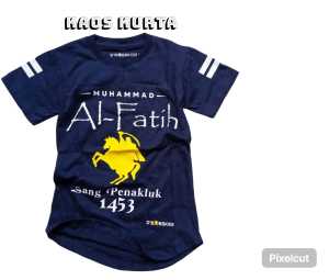 kaos kurta anak laki-laki motif alfath