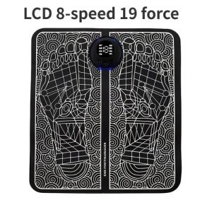 EMS Electric Foot Massager Pad Relief Pain Relax Feet Acupoints Massage Mat Shock Muscle Stimulation Improve Blood Circulation