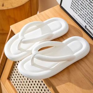 Summer Candy Colors Flip Flops Beach Soft Bottom Flat Slippers for Women Men Outdoor Lightweight Non Slip Flat Slide Sandals