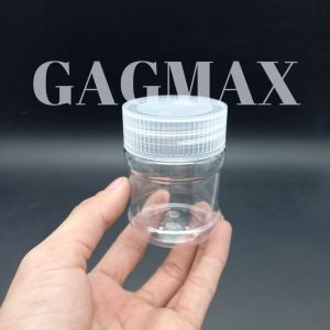 [50pcs] 105ml Tiny Round Peanut Butter PET Plastic Jar Bottle with Shrinkable seal