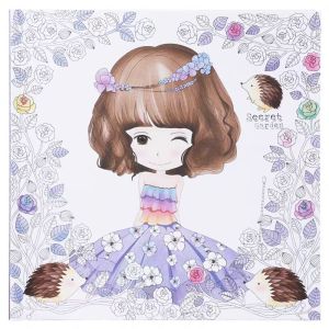 8 Style 96 Pages English Edition Anti Secret Garden Coloring Books for Adults Kids Painting Drawing Art Book Kill Time Colouring Book秘密花园涂色书大人减压儿童填色本成人孕妇胎教解压涂鸦画英文版