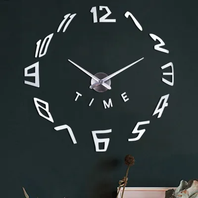 Jam Dinding Besar DIY Giant Wall Clock Model Spherical 60 CM - DIY-201