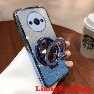 Case for Xiaomi Redmi A3 2024 4G phone casing softcase silicone shockproof cover new design clear with Holder aesthetic sfwxzj02