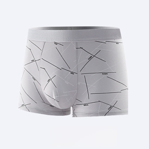 Ice Silk Men Boxer Comfortable Cooling Graphene Antibacterial Seamless Breathable Boxer