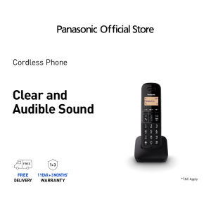 Panasonic KX-TGB310CXB Digital Cordless Phone (Black)