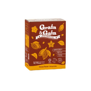 Grain & Gain Mixed Multigrains Drink with Cocoa and Plant Protein Blend