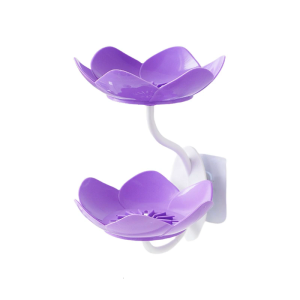 Nonslip gắn tường Đĩa đựng xà phòng Hai Lớp Thiết kế có thể tháo rời selfs thoát nước cơ sở mạnh mẽ selfadhesive cho bồn tắm vòi sen phòng tắm