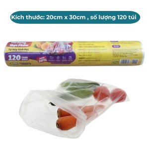 Túi đựng thực phẩm túi bảo quản thực phẩm cao cấp LASPALM chất liệu sinh học an toàn dễ dàng sử dụng bảo vệ thực phẩm tươi mới nhiều kích thước lựa chọn