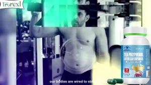 Trorexl Tea Polyphenol & Lotus Leaf Slimming Capsules – 60pcs Halal Herbal Fat Burner  Belly Fat Detox No Side Effects