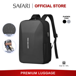 SAFARI Premium Oxford Cloth Hard Shell Waterproof Anti-theft 13-15.6-inchs Laptop Backpack