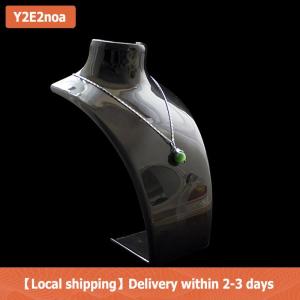【Local shipping】 Mannequin Bust Trang Sức Hiển Thị Giá Vòng Cổ Hiển Thị Chủ Trang Sức Tổ Chức Cho Tai Stud Bông Tai Đứng Chuỗi Vòng Cổ