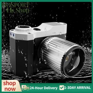 【HPS】 LED Induction Headlight Waterproof Adjustable Spotlight Outdoor Strong Flashlight for Fishing Camping Hiking Garden
