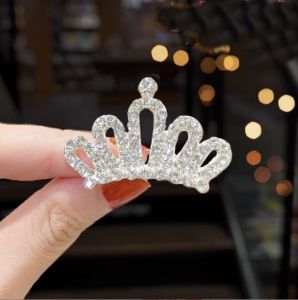 Mahkota Rambut sirkam Wanita Motif Mahkota Mutiara/Permata Gaya Korea Import puteri cantik cantik