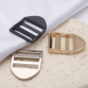 2.5cm Zinc Alloy Buckle Plating Thick Metal Adjustable Buckle Knapsack Musical Instrument Shoulder Strap Accessories h260610