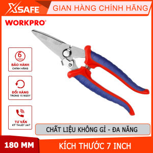 Kéo đa năng kích thước 180mm (7 inches) Workpro - WP214008