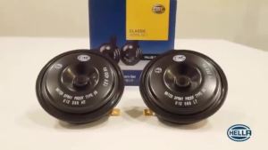 2pcs Original HELLA Horn Classic Horn Set Value Range for Motorcycle and Cars 12V