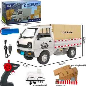 FREE PAKING AMAN | Mainan RC Cargo Truck Pick Up Dan Box 513X Simulating Style Terbaru Menggunakan Baterai Cas | Mainan Edukasi Anak Mobil Truck Box Remote Control Kemasan Kardus Ada Lampu | Mainan Anak Rc Remote Control Koleksi Mobil Pick Up Truck Box