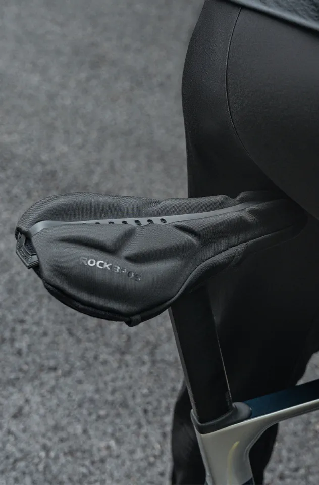 ROCKBROS Bicycle Saddle Cover Breathable Soft Memory Foam Cushion Bike Seat  Cover Bike Accessories