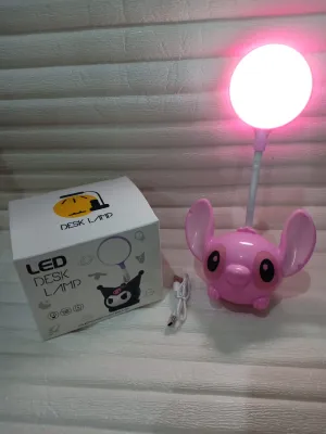 (1 PCS) LAMPU MEJA LED / LAMPU BELAJAR KARAKTER ANAK / LAMPU TIDUR LED MULTIFUNGSI