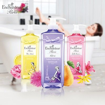 Enchanteur Paris Aftershave Shower Gel Enchanteur Enticing Shower