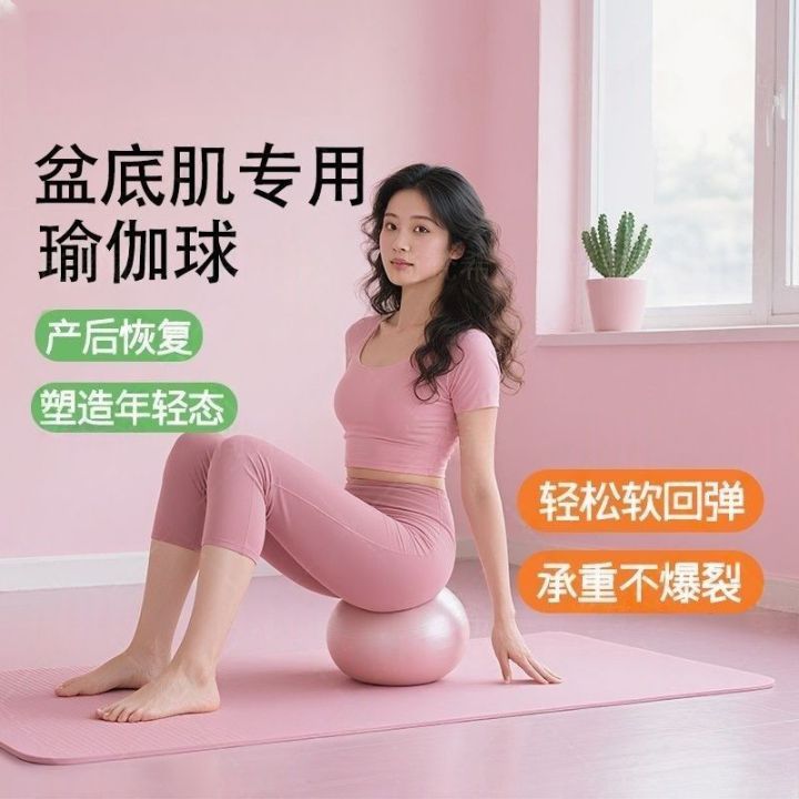 【Ship in 24H】潮玩普拉提小球25cm瑜伽球盆底肌小球训练加厚防爆健身平衡瑜伽球翘臀Pilates ball 25cm yoga ball pelvic floor musclessc