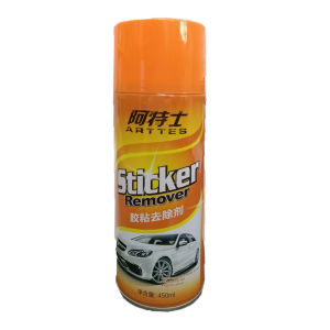 Sticker Remover Adhesive Cleaning Car Glue Clear Double-Sided Adhesive Glue Remover Spray Botny Biao Bang Attres Naviss 不干胶贴纸 粘胶去除喷雾 粘胶去除胶剂 Suit For Metal Glass Wall Wood Botny Viscose Remover Spray Penyembur Pembersih Pelekat 450ml