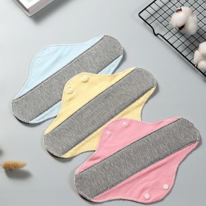 5/3pcs Universal Washable Pure Cotton Protective Pads Waterproof and Leak-proof Hygienic Urine Pads Graphene Antibacterial Underwear Pads Reusable Cotton Menstrual Pads