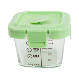 Mombaby Food Box Glass Baby Food Storage Microwave Airtight Mombaby Food Container Food Storage