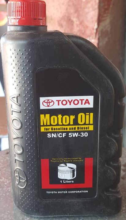 Toyota Motor Oil Genuine & Original 1L | Lazada PH