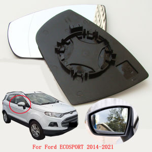 Car Rearview Mirror Glass for Ford ECOSPORT 2014 2015 2016 2017 2018 2019 2020 2021 No-Heated Side View Exterior Replacement Left & Right Mirror Lens
