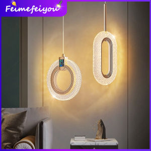 Nordic LED Pendant Lights Modern Luxurious Decoration Hanging Lamp For Home Dining Tables Living Room Stairs Indoor Lighting