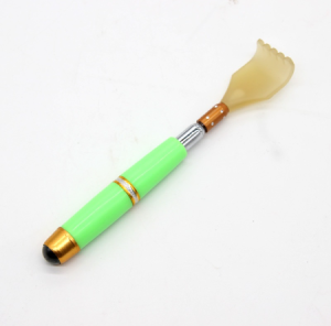 Cây Gãi Lưng Gậy Gãi Ngứa Cao Cấp Thép Mangan Chống Gỉ 6 Màu Phong Cách Rút Gọn Kéo Dài 5 Mức Kèm Đầu Lăn Từ Tính