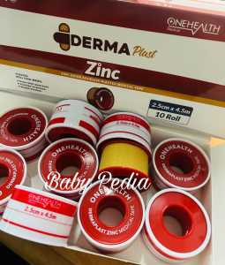 2pcs Chili Plast - Plester Perekat Rol - Plaster Chiliplast Kain Coklat - Zinc