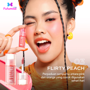 DAZZLE ME Heart-Melt Creamy Liquid Blush | Liquid Blush On | Blush On | Perona Pipi | BPOM | FUFUMISE