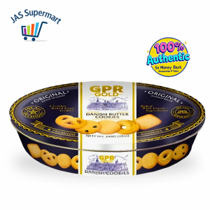 GPR Gold Danish Butter Cookies 350g – Crunchy Buttery Treats for Sharing & Snacking
