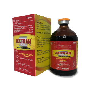 100 Iron Dextran with Zinc Jectran Premium Unahco 100 ml iron dextran for pigs iron dextran for animals
