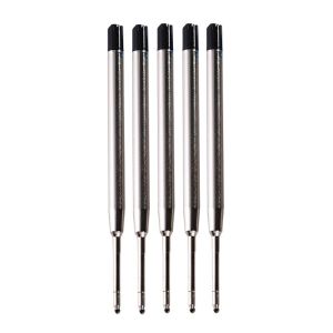 【COD&Fast Delivery】 Press Tyle Ballpoint Pen Metal Business Writing Tools High Quality with Blue/Black Ink Refill Neutral Pen Students Gift