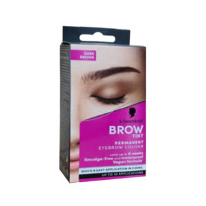 [Màu nâu tối] Gel nhuộm lông mày Schwarkopf Brow Tint chính hãng Đức - Sản phẩm được thiết kế để mang lại kết quả như tại salon với quy trình thực hiện khá đơn giản. Nó đặc biệt hiệu quả trong việc che phủ lông mày bạc hoặc làm đậm các sợi lông mảnh nhạt