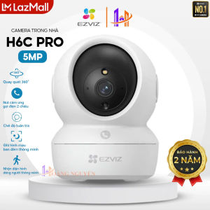 Camera WIFI H6c Pro 3MP | H6C Pro 3K 5MP | H6C PRO G1 4K 8MP EZVIZ - Xoay 360 độ + Đàm Thoại 2 Chiều Phát Hiện Chuyển Động - EZVIZ  Lazmall